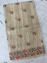 Premium Soft kota silk saree with cross stitch embroidery MSS711 (4)