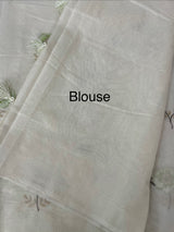Mul chanderi embriodery saree MSH289