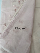 Premium NetKota saree with Hand Chikankari work MSH246