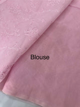 Netkota embriodery saree MSH263 PastelPink