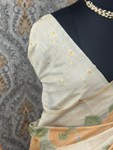 Jamdani silk Cotton Saree MS12553