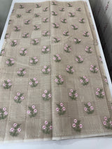 Netkota embriodery saree MS1496 PastelMauve