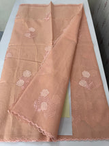 Kota Moonga checks Applique work saree MSH278(2)