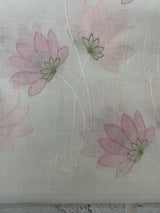 Soft Netkota embriodery saree MS1496 - White 3