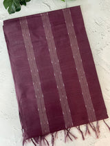 Bhagalpuri Semi tussar saree MS799 DeepMauve
