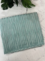 Semi tussar saree with thread work MTS490(1) DustyBlue