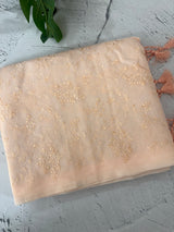 Netkota embriodery saree MSH263 PastelPeach