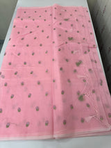 Lightweight Kota Supernet saree with embroidery MS143