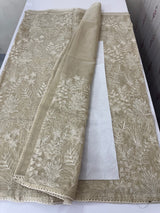 Embroidered Designer Tissue silk saree MTSS68(3)