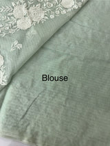 Soft Silky kota saree with embriodery MSF165 PastelAquaBlue