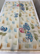 Kota silk saree with prints - MKS832