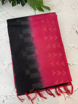 Bhagalpuri Semi tussar saree with contrast borders MST592