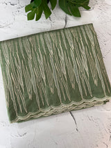 Semi soft Organza saree with zari thread work MSB8433 DustyGreen