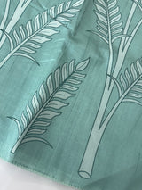Blended Tussar silk saree with applique work- MSH193
