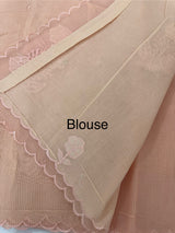 Kota Moonga checks Applique work saree MSH278(2)