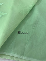 Kota Moonga checks Applique work saree MSH278(3)