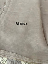 Soft Tissue kota embroidery saree MSK4660 DustyMauve