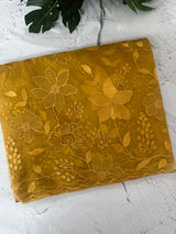 Soft Organza saree with Applique work MSLK478