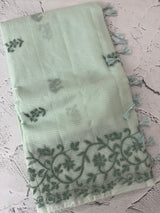 Premium NetKota saree with Hand Chikankari work MSH246