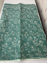 Semi Soft Organza saree with thread work MOS588