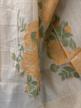 Jamdani silk Cotton Saree MS12553