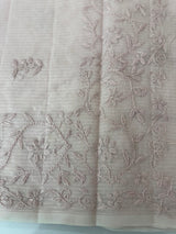 Premium NetKota saree with Hand Chikankari work MSH246