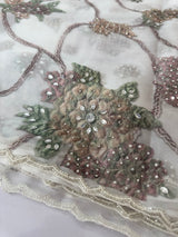 Handworked chiffon Organza saree MCS4534