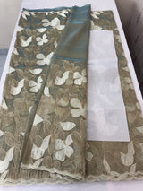 Premium Organza saree with thread work- MC318