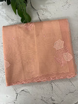 Kota Moonga checks Applique work saree MSH278(2)