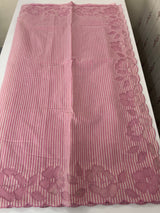 Mul chanderi saree with applique borders MSH111
