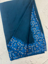 Organza saree with embroidery borders - MSH907