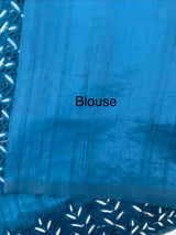 Semi tussar saree with cutwork MSHK566