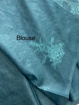 Pure desi tussar silk saree with embroidery- MTSS659