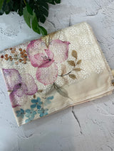 Phulkari NetKota Embroidery and digital printed saree - MS6001
