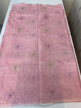 Mul chanderi saree with embroidery - MS1427 Pink
