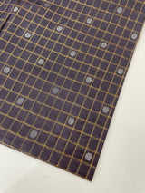 Bhagalpuri Semi tussar saree MS896 - DustyPlum