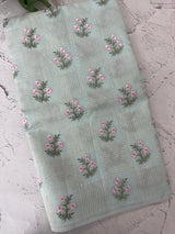 Netkota embriodery saree MS1496 PastelBlue