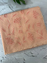 Moonga Kota checks saree with applique work MMC457