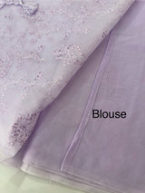 Netkota embriodery saree MSH263 Lavender