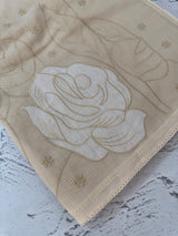 Soft Kota Chanderi saree with applique work MSH223 Beige