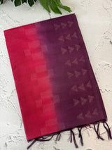 Bhagalpuri Semi tussar saree with contrast borders MST592