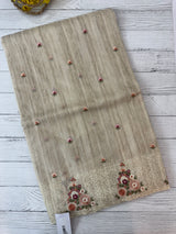 Premium Soft kota silk saree with embroidery MSS678 (Triangle embroidery)