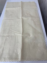 Kota Moonga checks Applique work saree MSH278(2)