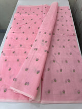 Lightweight Kota Supernet saree with embroidery MS143