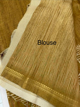 Printed Blended tussar saree - MS8635