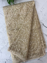 Embroidered Designer Tissue silk saree MTSS68(4)