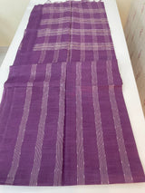 Bhagalpuri Semi tussar saree MS799 DeepPurple