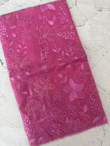 Soft Organza saree with Applique work MSLK478