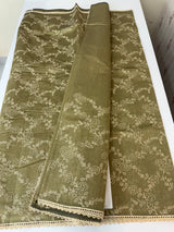 Blended tussar silk saree with embroidery- MSH158 DuskyOlive