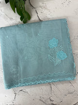 Kota Moonga checks Applique work saree MSH278(2)